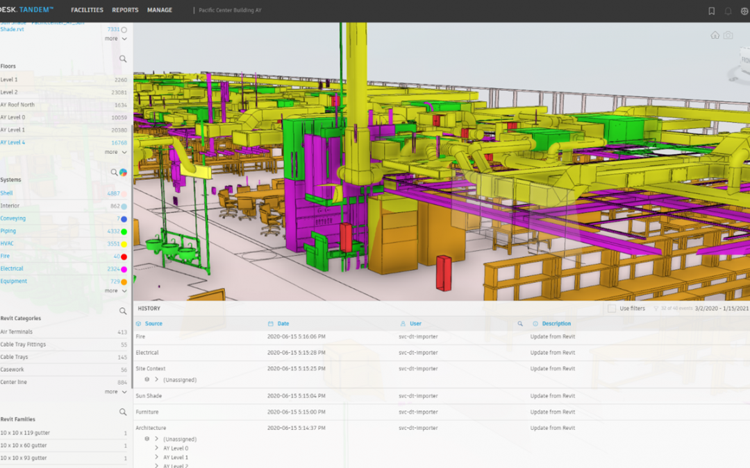 Public beta for Autodesk Tandem digital twin platform