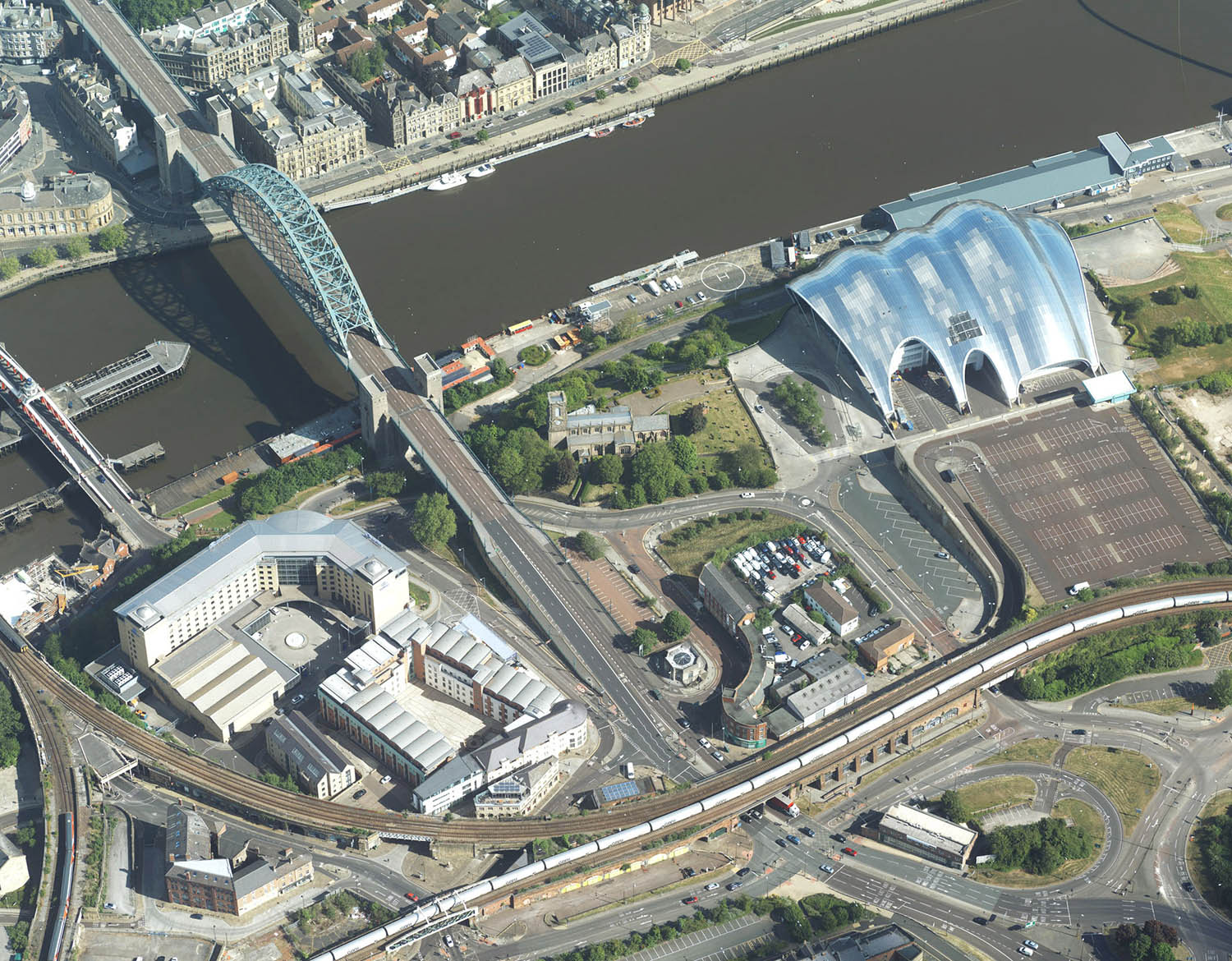 BlueSky Newcastle upon Tyne dataset for flood risk modelling