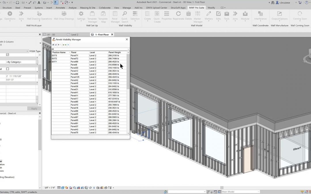 Strucsoft – linking Revit to fabrication