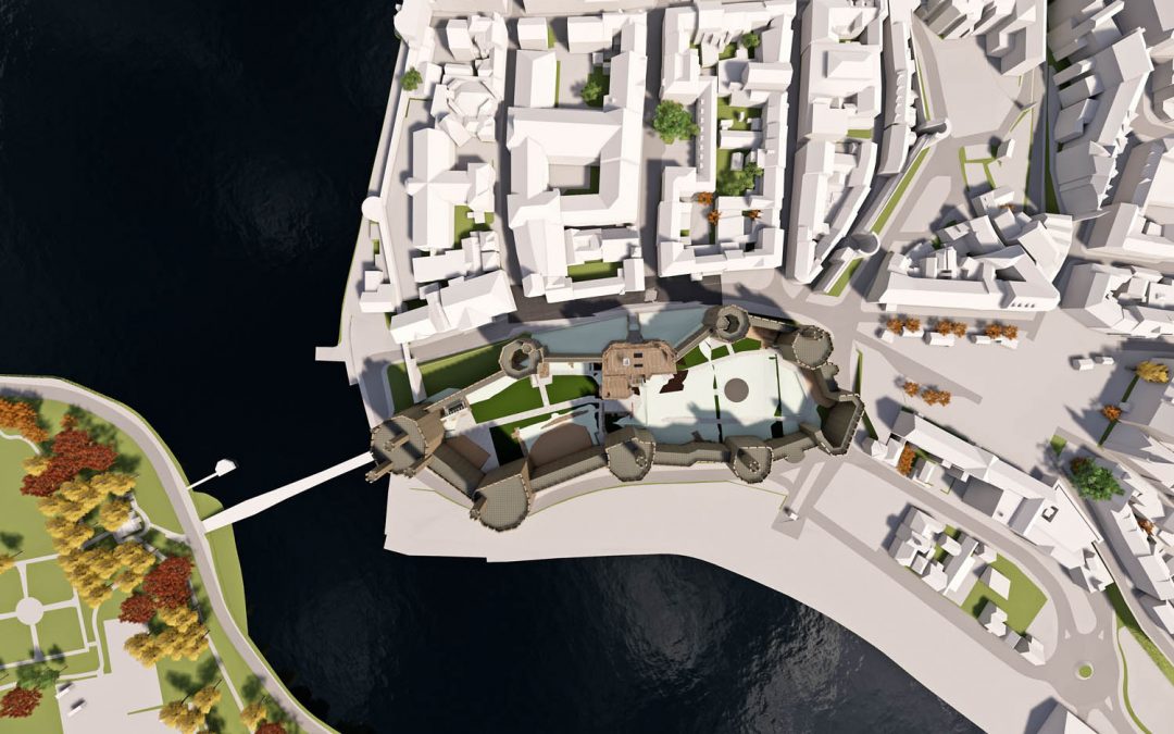 Buttress uses Bluesky 3D models for real-world context
