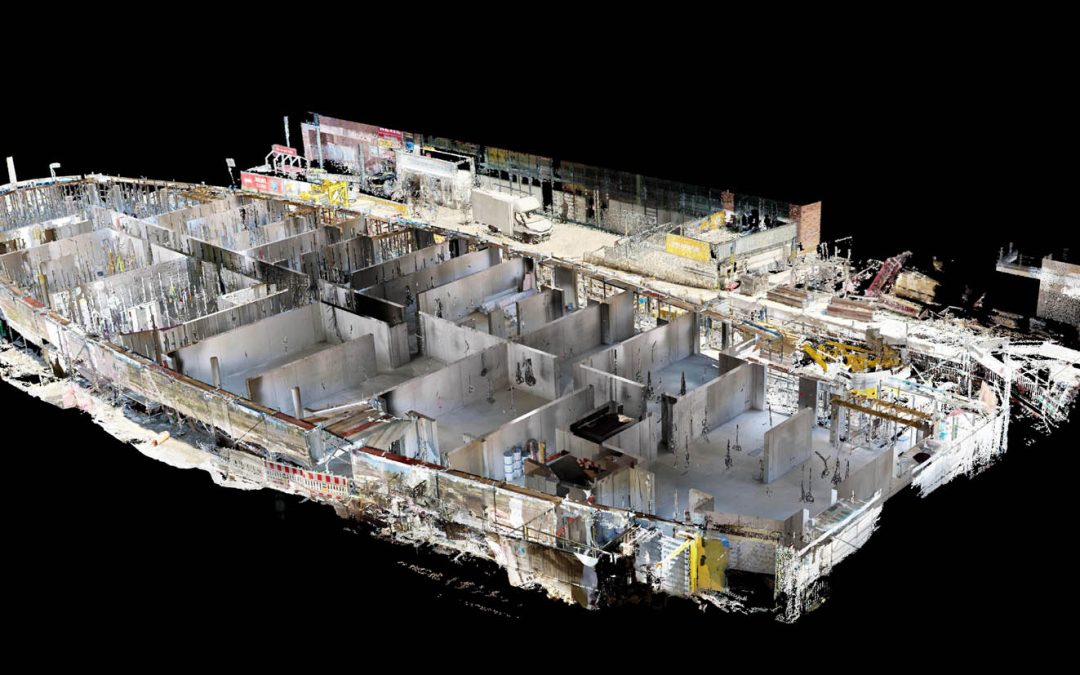 Using NavVis VLX on a construction site for as-built documentation