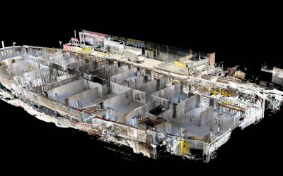 Using NavVis VLX on a construction site for as-built documentation