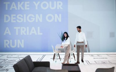 Giant walkable floor plan display opens in Dallas, Texas