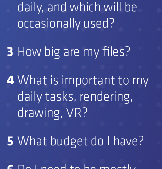 What graphics card should I specify for my Revit workstation?