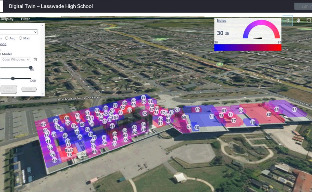 SmartViz building energy platform powered by iTwin