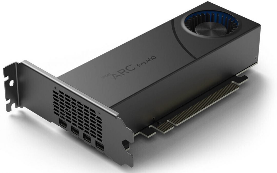 Intel Arc Pro A-series GPUs launch for workstations