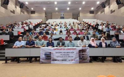 98 pelajar Fakulti Teknologi Kejuruteraan, UTHM berjaya peroleh Sijil Kompetensi BIM-AR