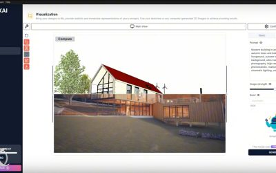 CrXaI AI image generator links to BIM
