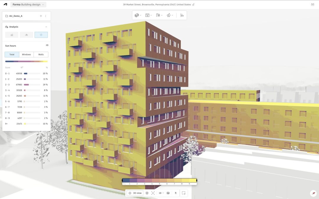 Autodesk Forma Building Design and Revit Connected client