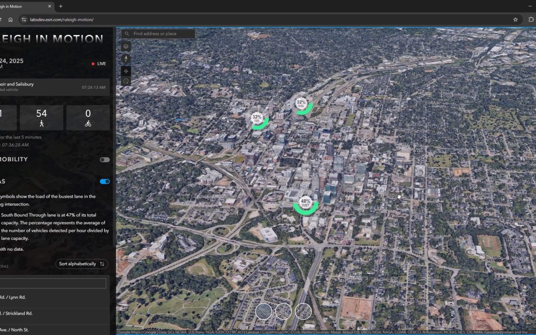 City of Raleigh using AI to gain insight into traffic